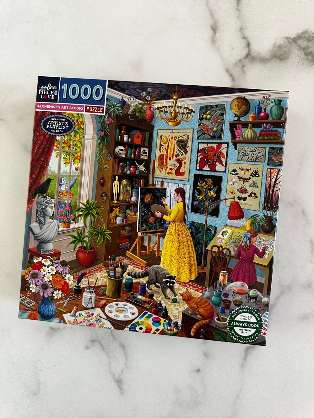 Eeboo Alchemist's Art Studio 1000 Piece Puzzle